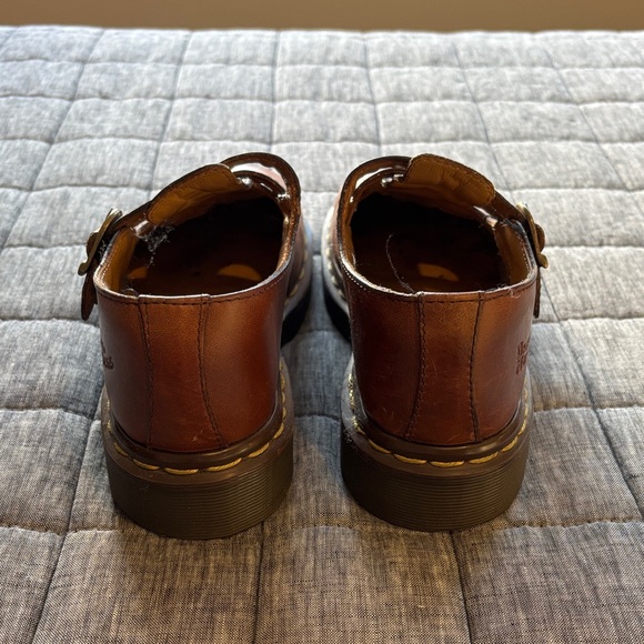 Dr. Martens Brown Leather Flats - Picture 4 of 5